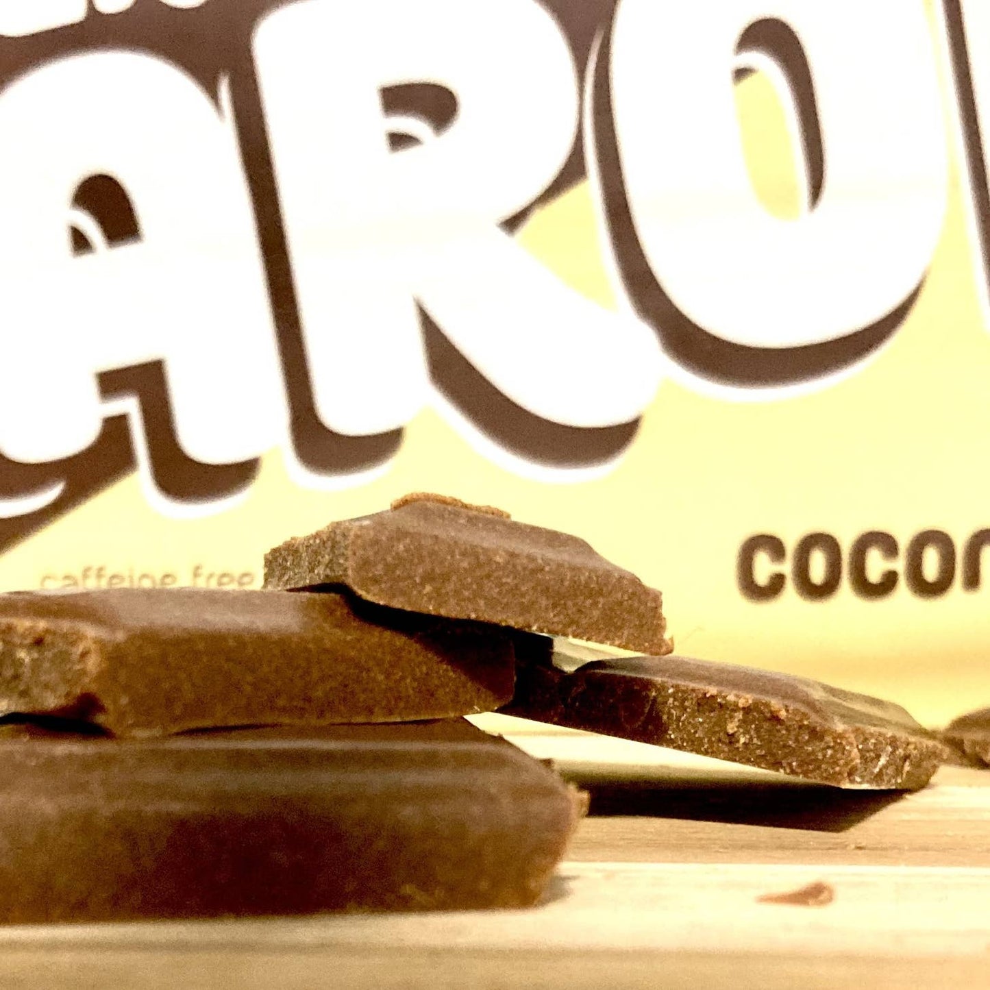 Golden Coconut Milk Carob Bar