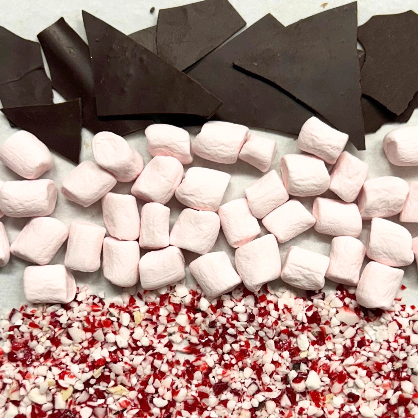 Peppermint Rocky Road Dark Chocolate