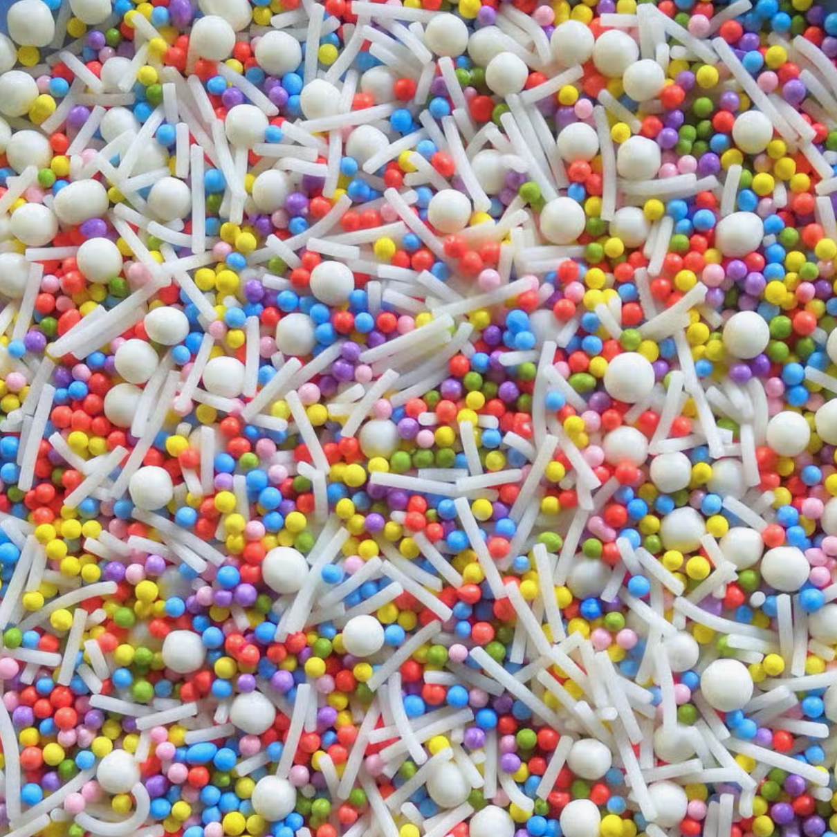 Rainbow Pop! Nonpareil Sprinkles Dye-Free