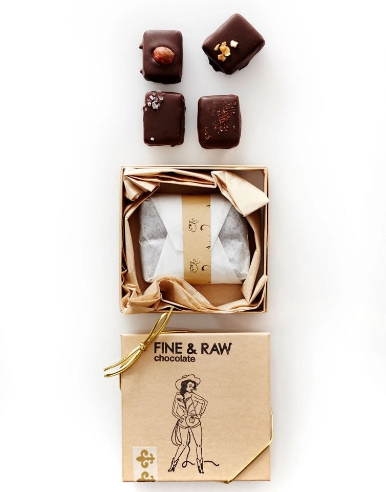 4-Piece Raw Truffle Mixed Gift Set