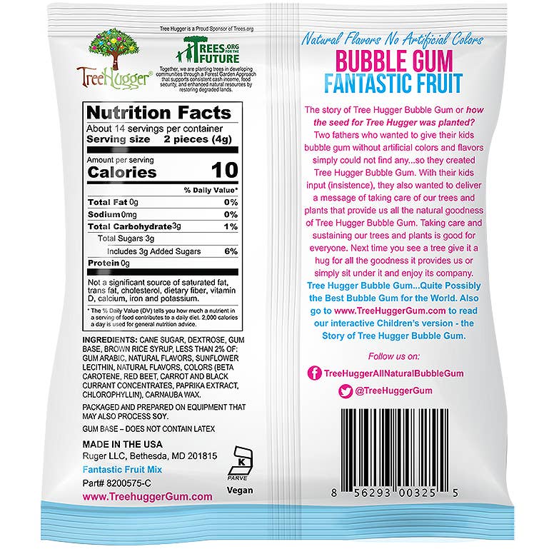 Fantastic Fruit Bubble Gum