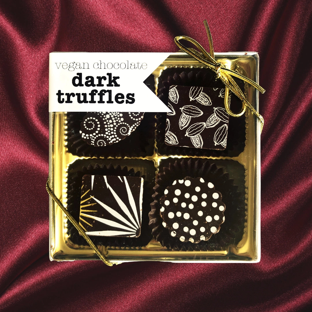 4-Piece Dark Chocolate Truffles
