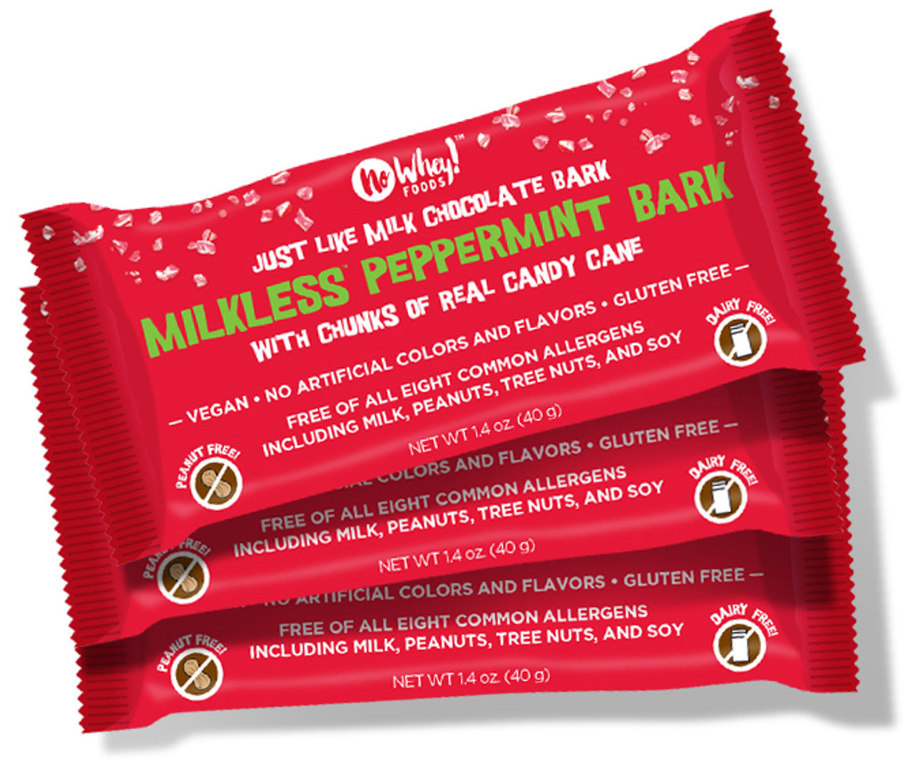 Milkless Peppermint Bark