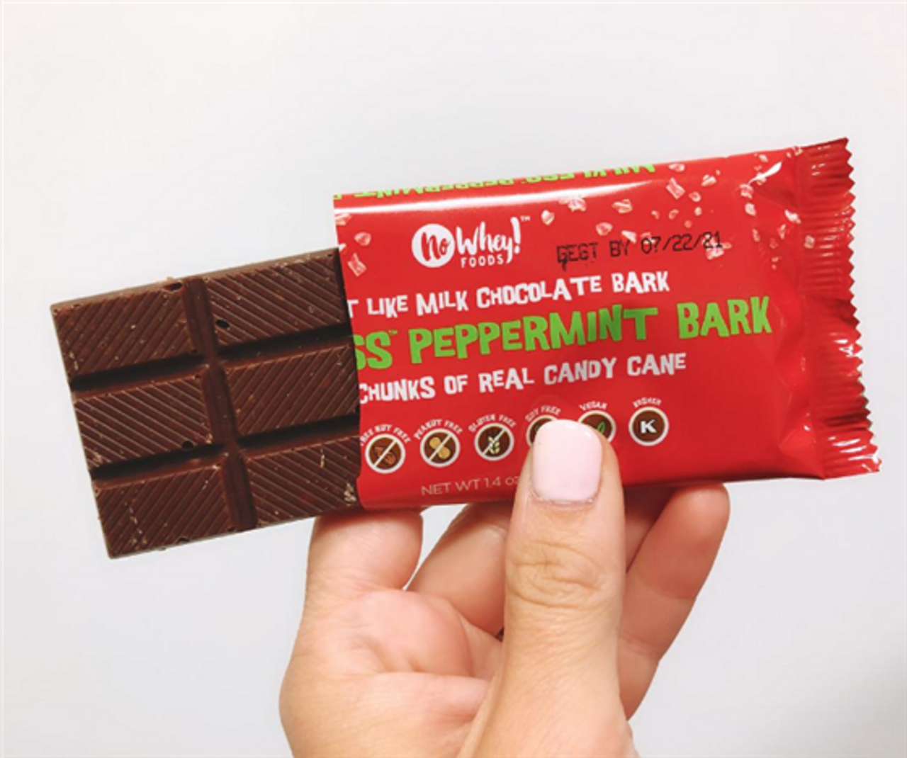 Milkless Peppermint Bark