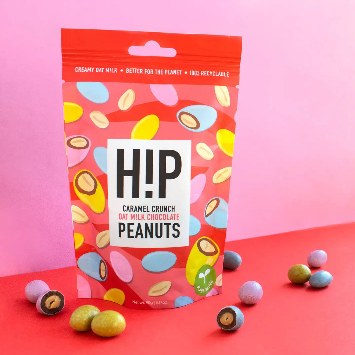 Caramel Crunch Oatmilk Chocolate Peanuts