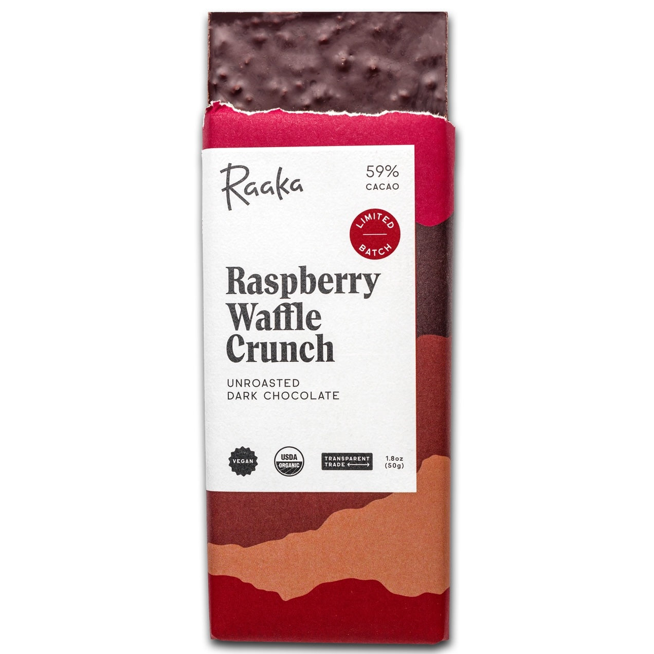 Raspberry Waffle Crunch Bar - Limited Edition