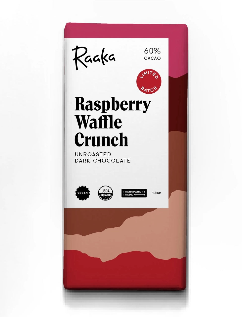 Raspberry Waffle Crunch Bar - Limited Edition