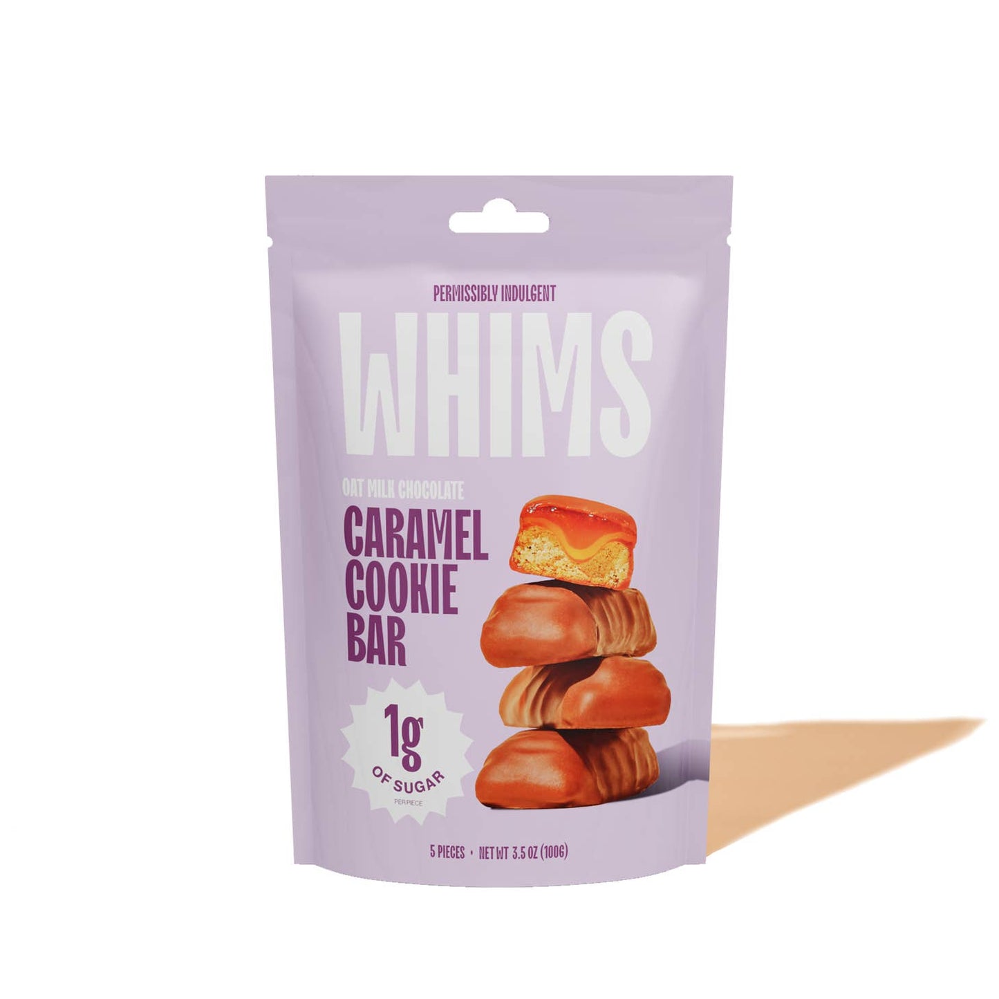 Bag of Oat Milk Chocolate Caramel Cookie Bars