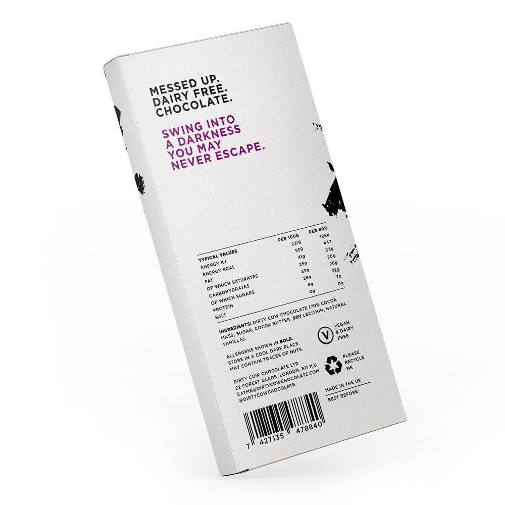 Plain Tarzan 70% Chocolate Bar