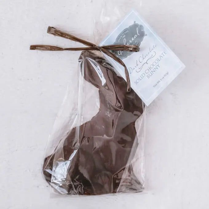 Large Dark Chocolate Bunny