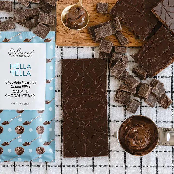 Hella Tella Chocolate Hazelnut Bar