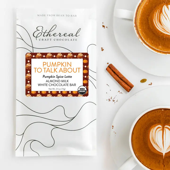 Pumpkin To Talk About White Chocolate Bar
