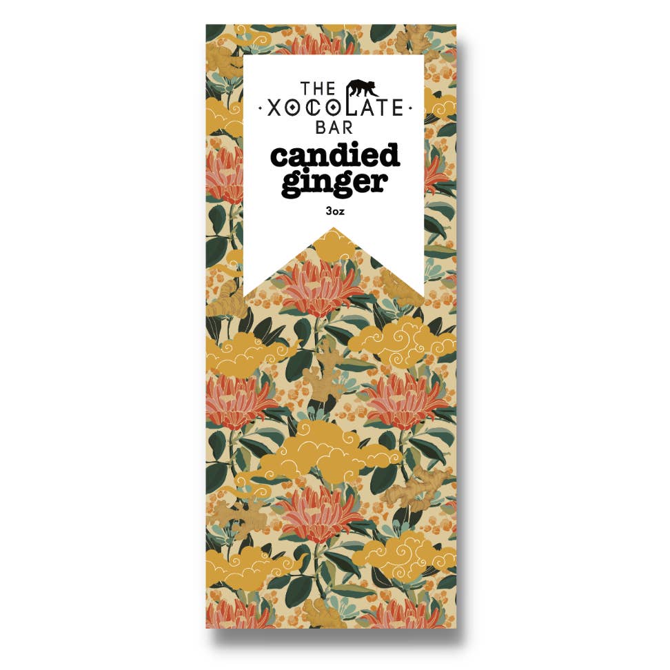 Candied Ginger Chocolate Bar