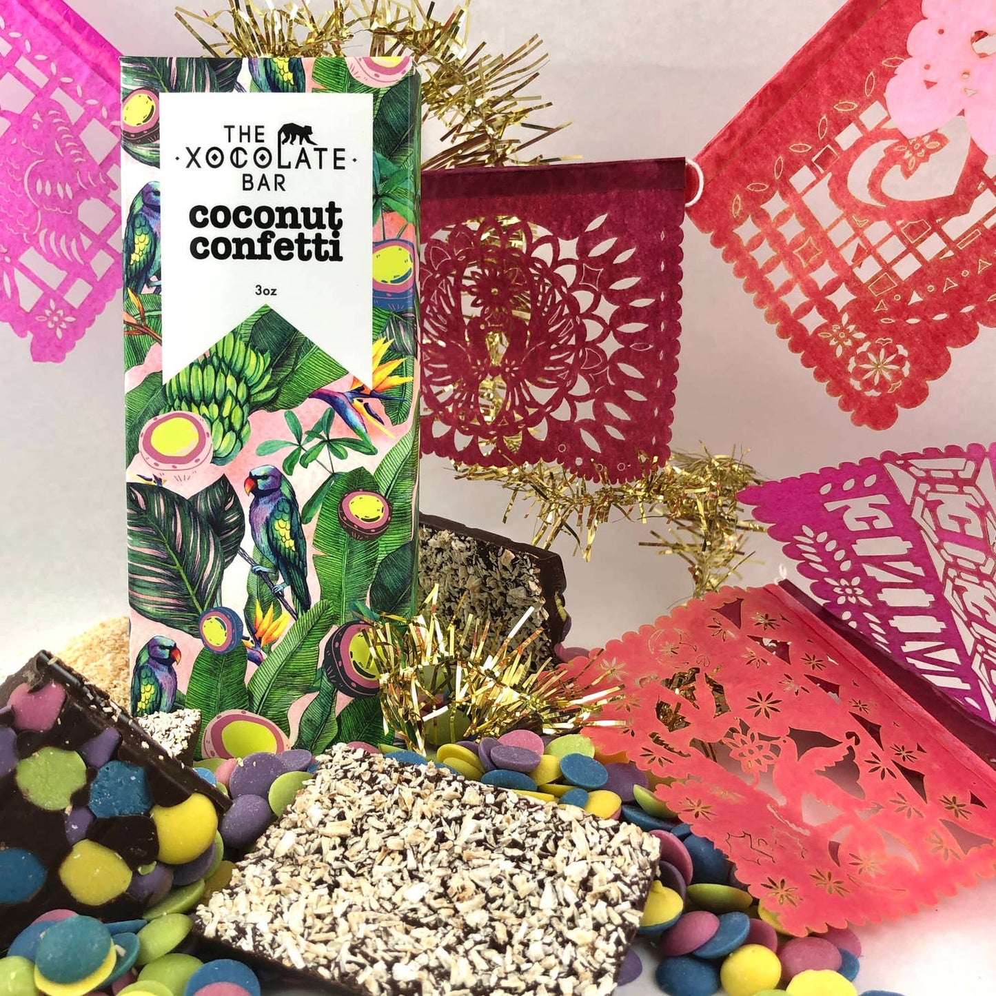 Coconut Confetti Bar
