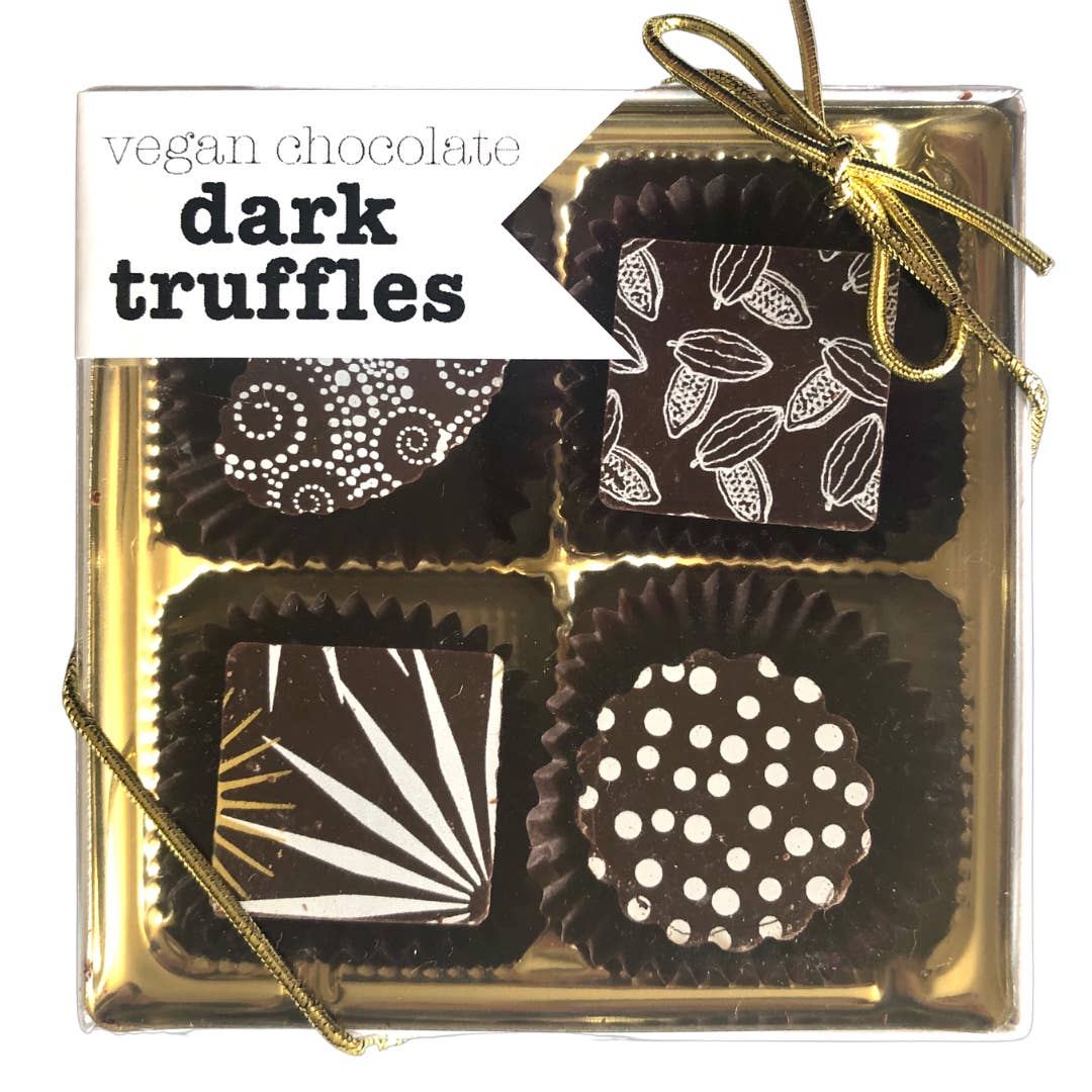 4-Piece Dark Chocolate Truffles