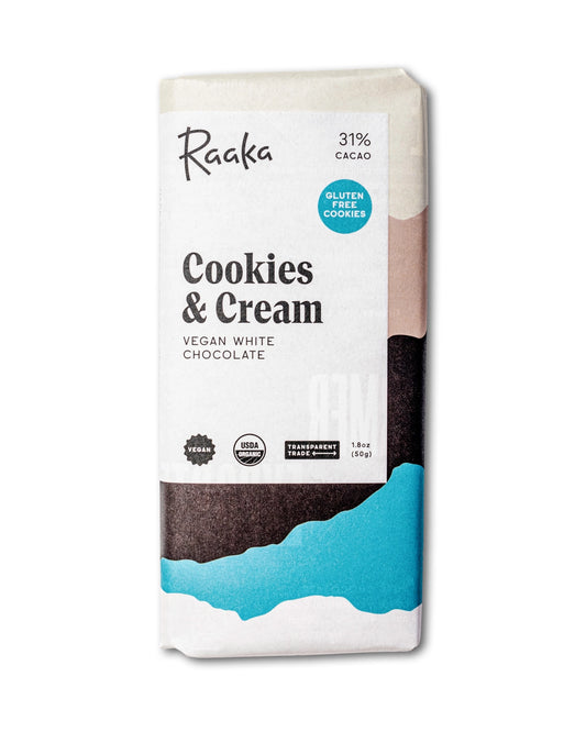 Cookies & Cream White Chocolate Bar - Limited Edition