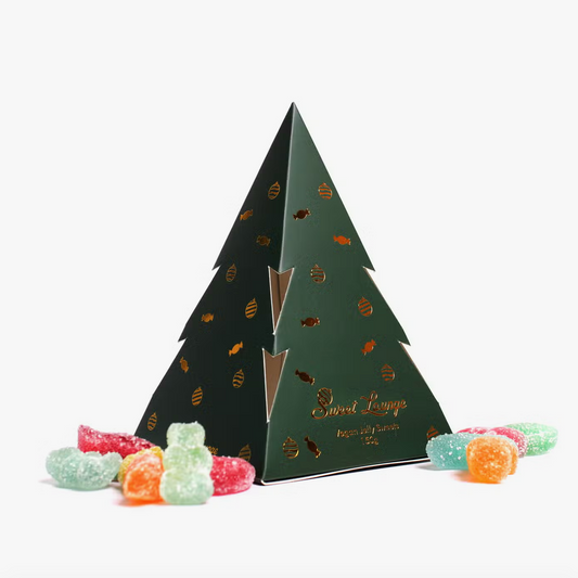 Christmas Tree Gift Box with Fizzy Mix Gummies