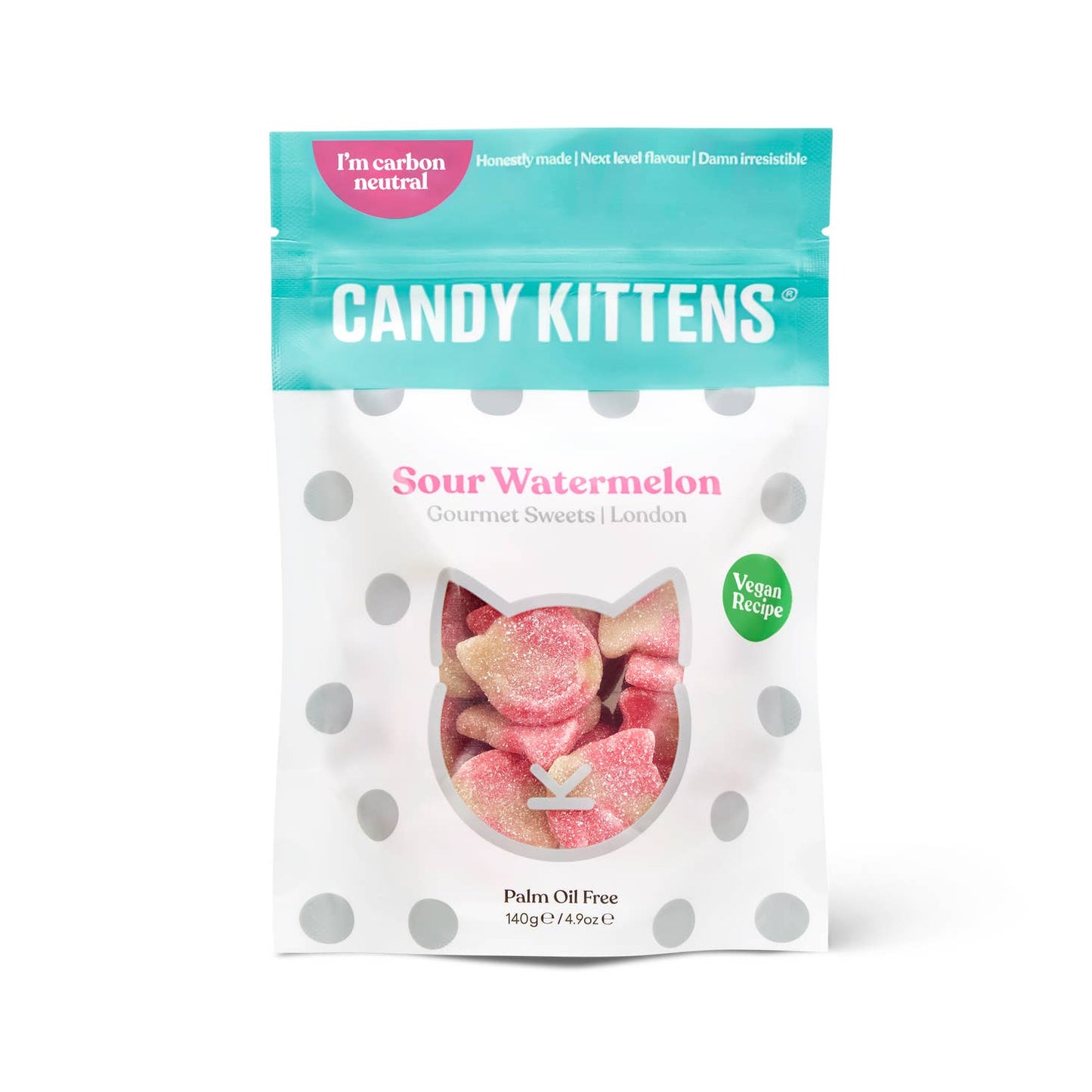 Sour Watermelon Candy Kittens