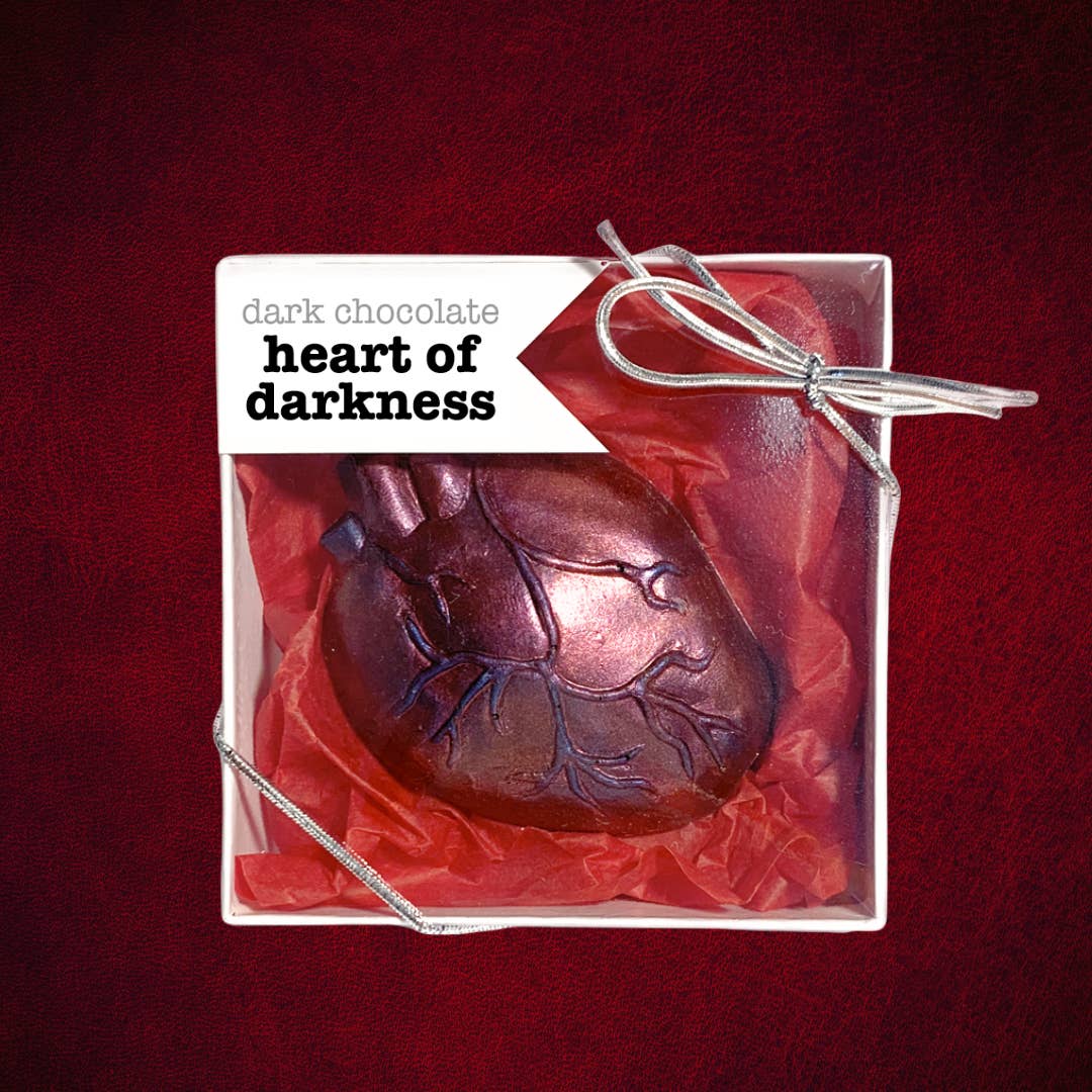 Heart of Darkness Dark Chocolate Anatomical Heart