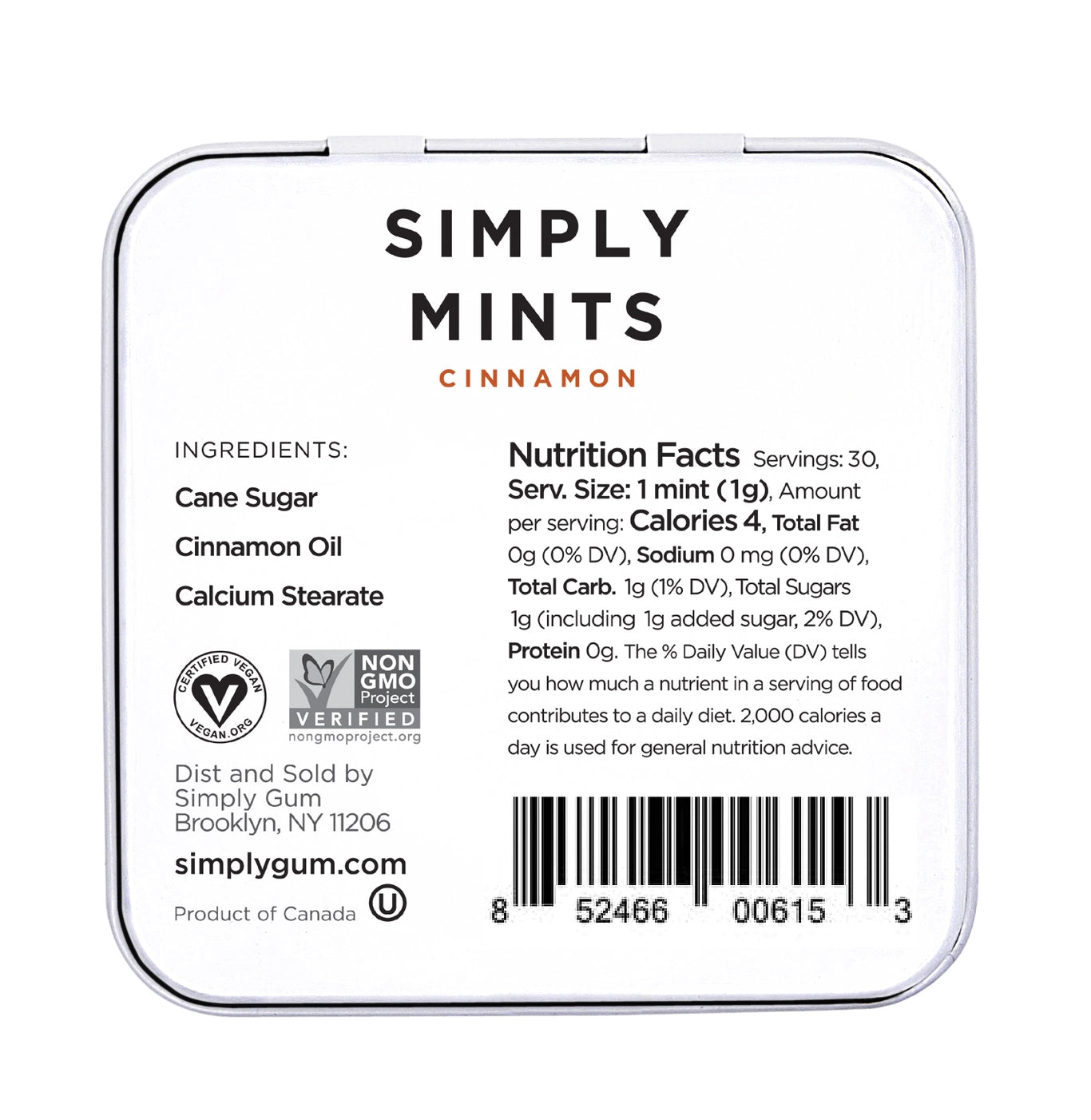 Cinnamon Mints