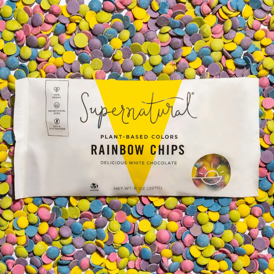 Dye-Free Rainbow Baking Chips