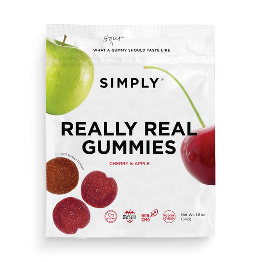 Sour Apple and Cherry Fruit Gummies