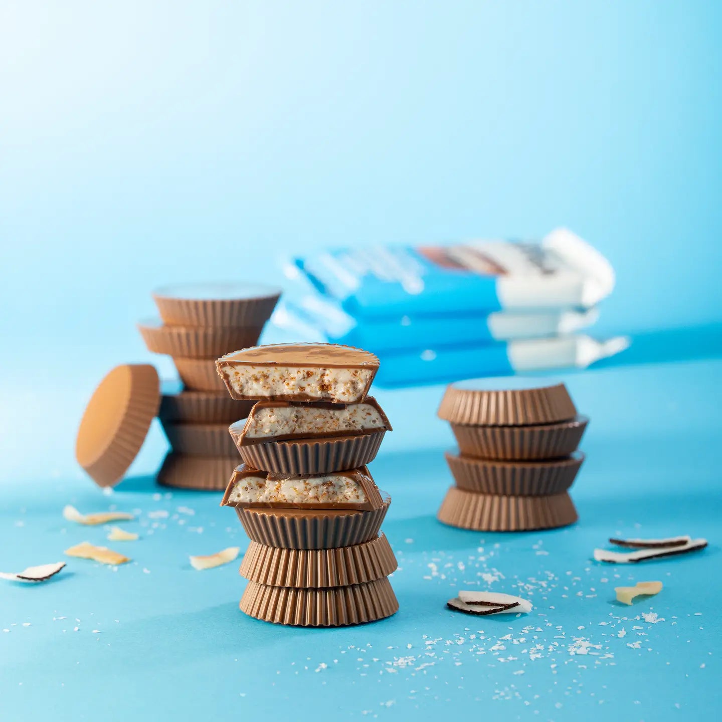 Oat Milk Caramelized Coconut Cups