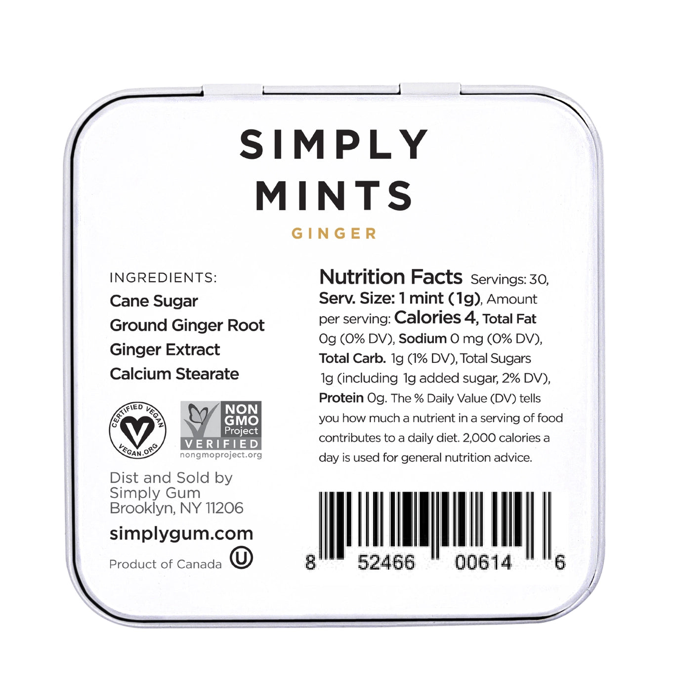 Ginger Mints