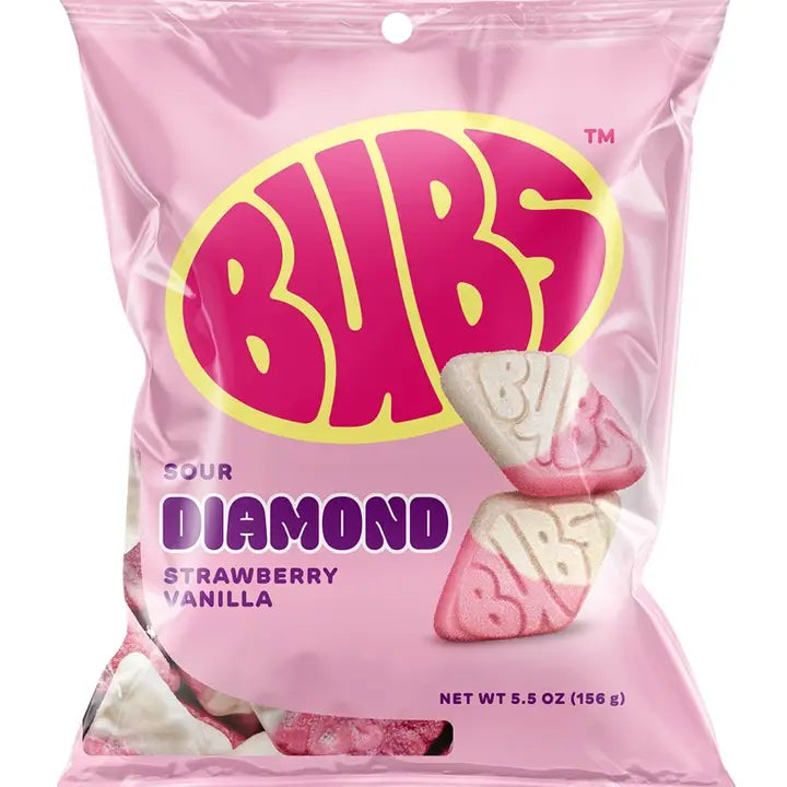 Sour Strawberry Vanilla Diamonds