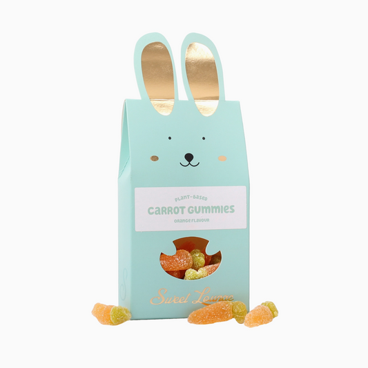 Orange Carrot Gummies Bunny Gift Box