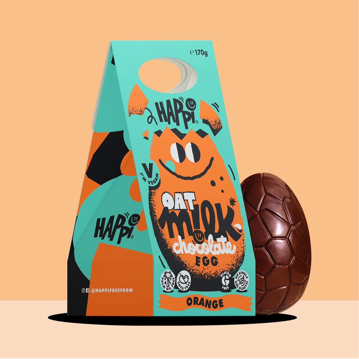 Orange Oat M!Lk Chocolate Easter Egg