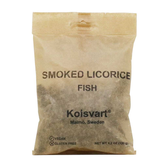 Smoked Licorice Swedish Fish