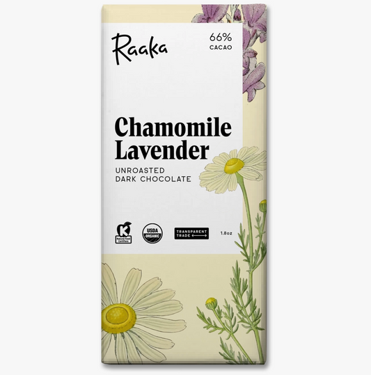 Chamomile Lavender Chocolate Bar - Limited Edition