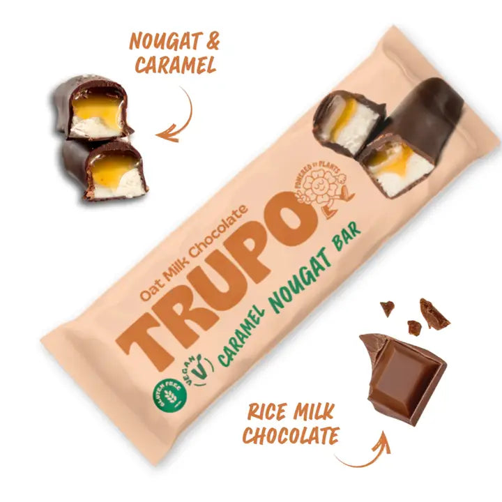 Trupo Caramel Nougat Bar
