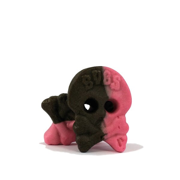 Raspberry Liquorice Foam Skulls