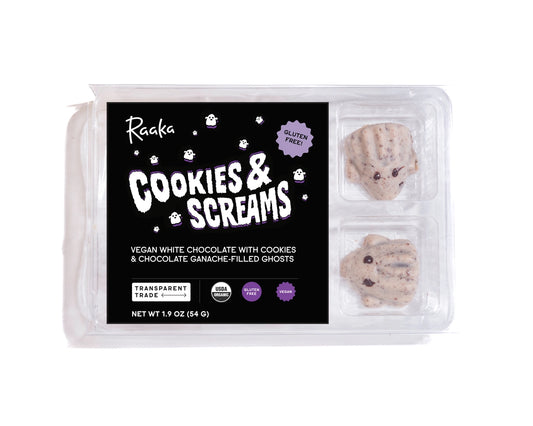 Cookies & Screams White Chocolate Ghosts