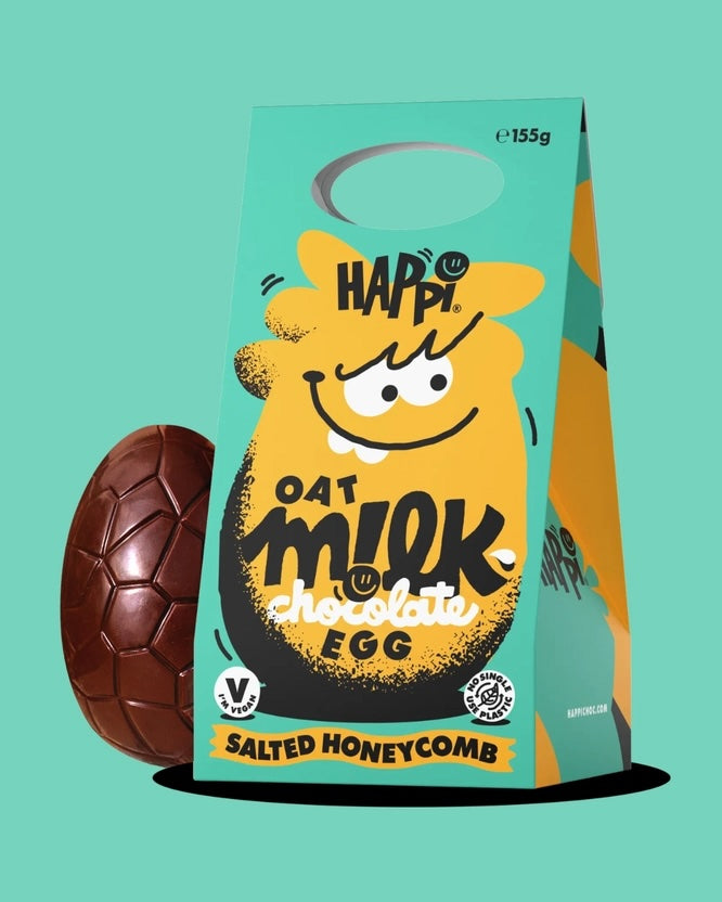 Salted Honeycomb Oat M!Lk Chocolate Easter Egg