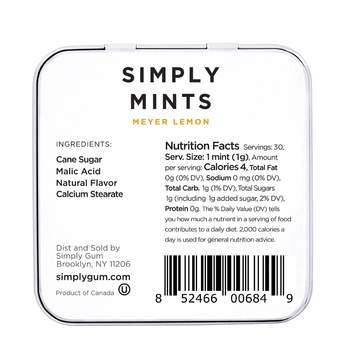 Meyer Lemon Mints