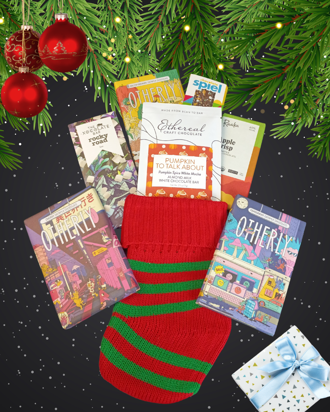 Artisanal Chocolate Lover's Holiday Stocking