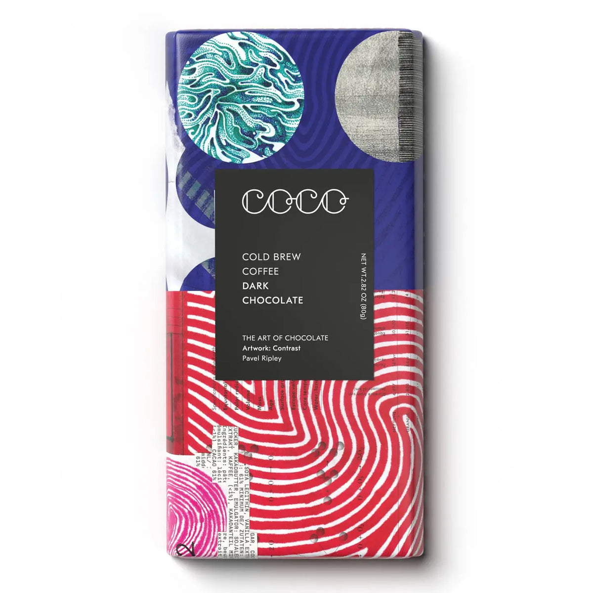 Cold Brew Coffee Dark Chocolate Bar