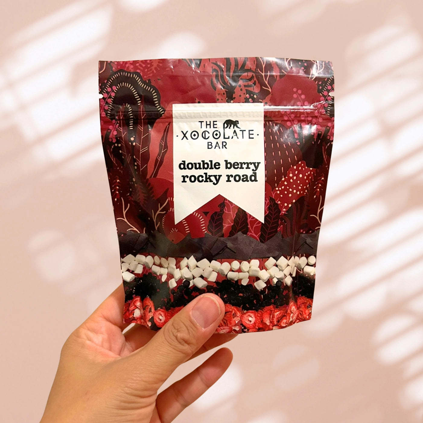 Double Berry Rocky Road Dark Chocolate