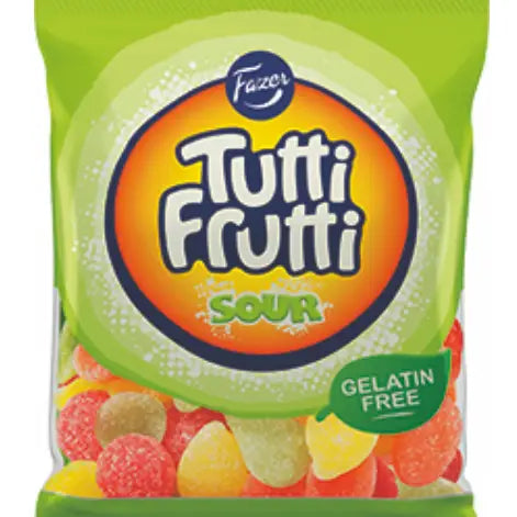 Fazer Sour Tutti Frutti Passion Gummies