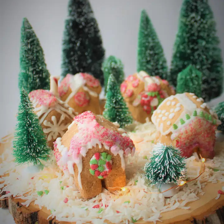 Gingerbread Tiny House Village Baking Kit (gluten free)