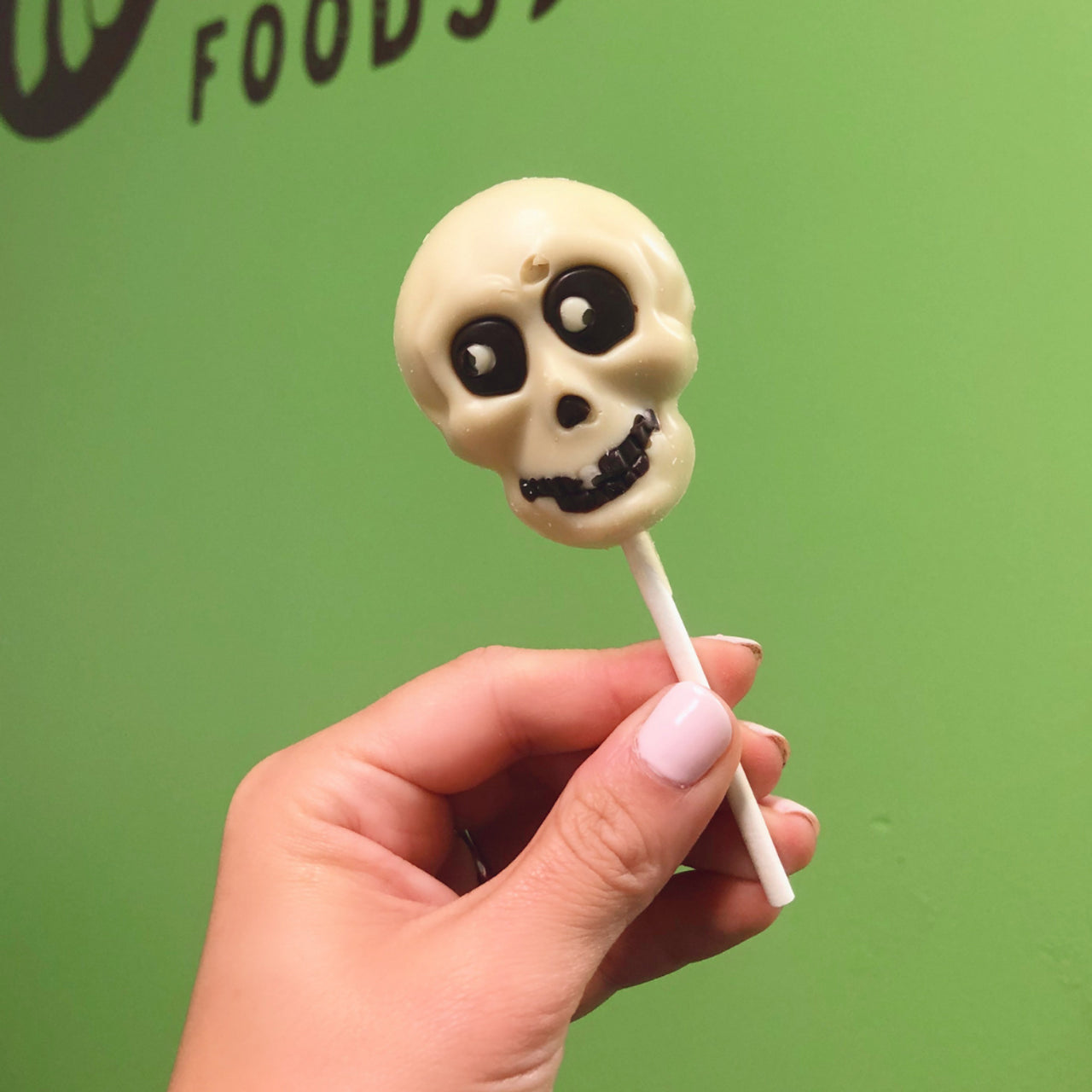 Chocolate Skull Pop