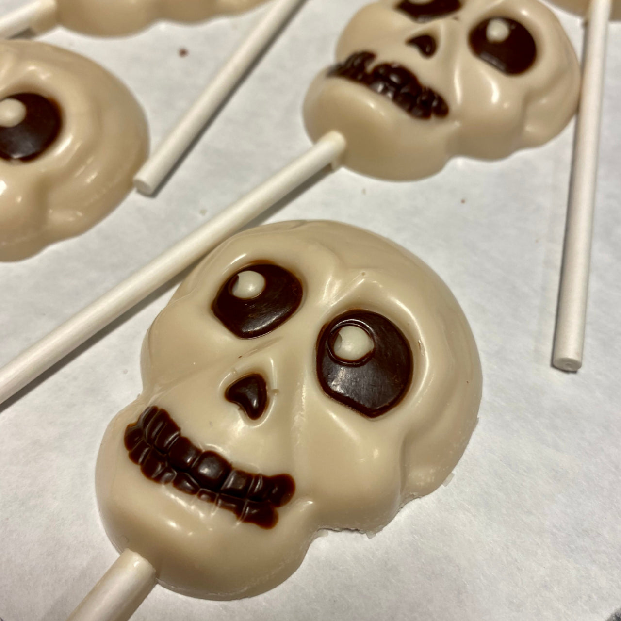 Chocolate Skull Pop