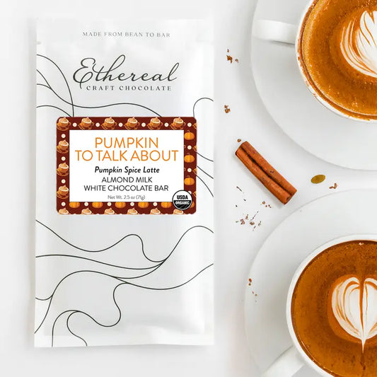 Pumpkin To Talk About White Chocolate Bar