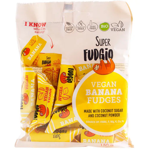 Organic/Vegan Soft Banana Toffee Fudge Candy