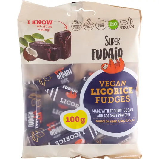 Organic/Vegan Soft Licorice Toffee Fudge Candy
