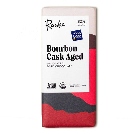 Bourbon Cask Aged 82% Chocolate Bar