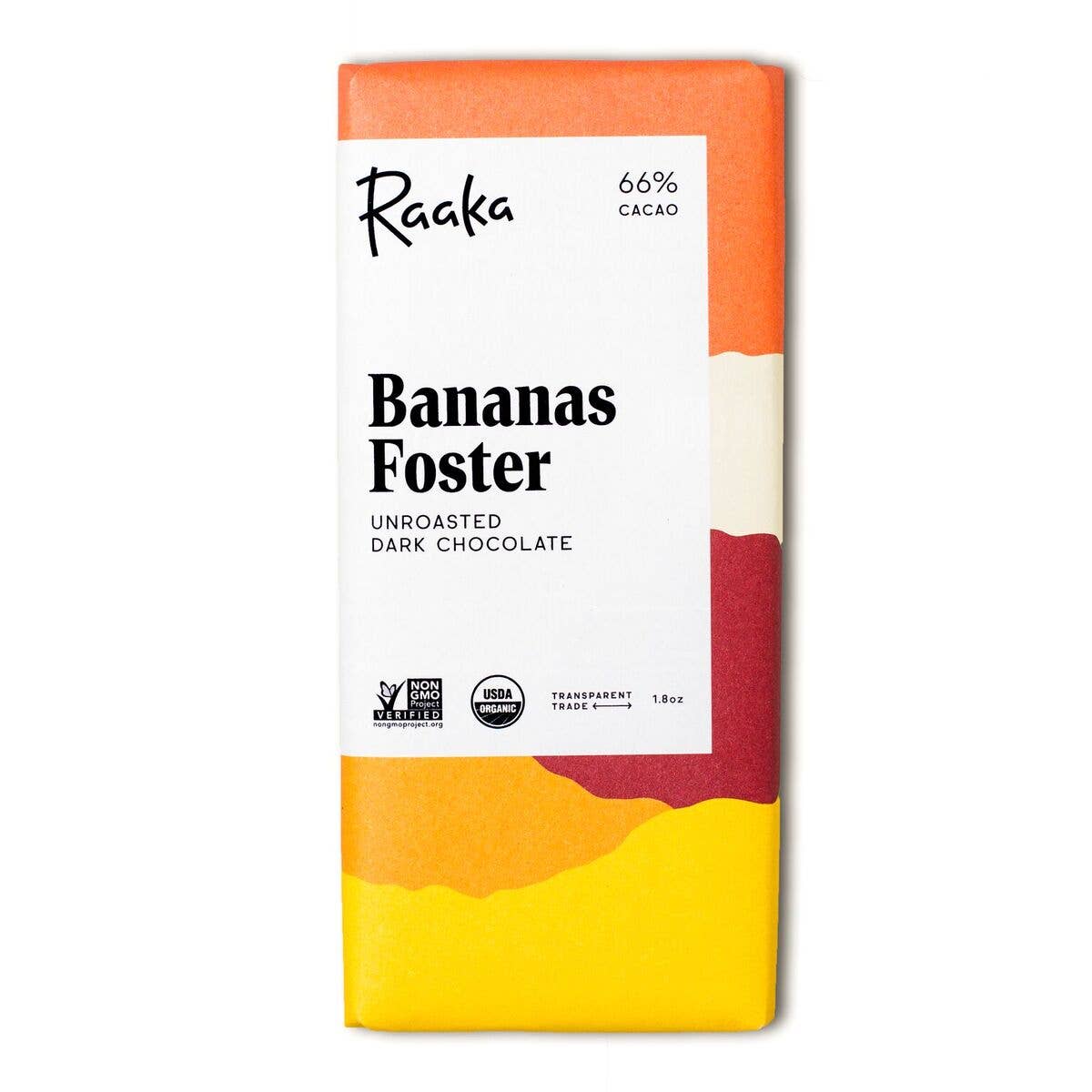 Bananas Foster 66% Chocolate Bar